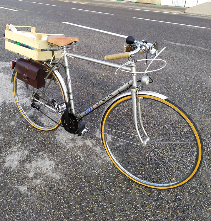 Pièce d’entrainement de la roue arrière pour la conversion électrique des vélos classiques vintages